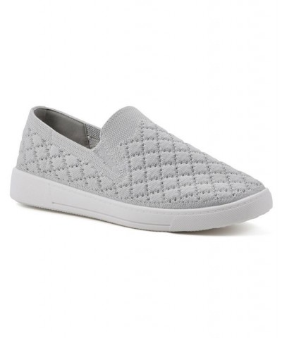 Womens Utopia Slip On Sneakers Gray $37.26 Shoes