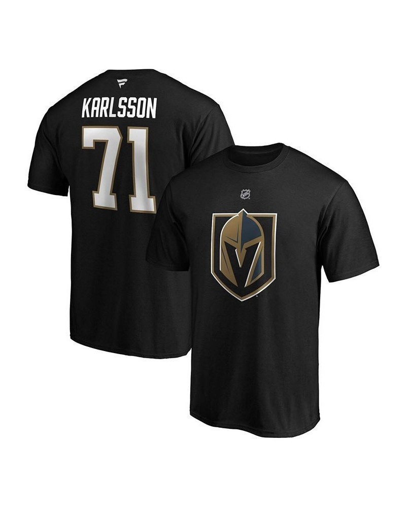 Men's Vegas Golden Knights Authentic Stack Player Name & Number T-Shirt - William Karlsson $15.98 T-Shirts