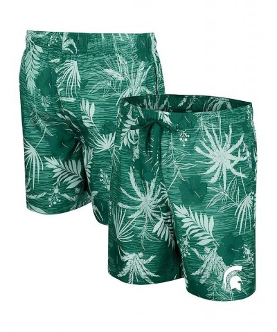 Men's Green Michigan State Spartans What Else is New Swim Shorts $30.55 Swimsuits