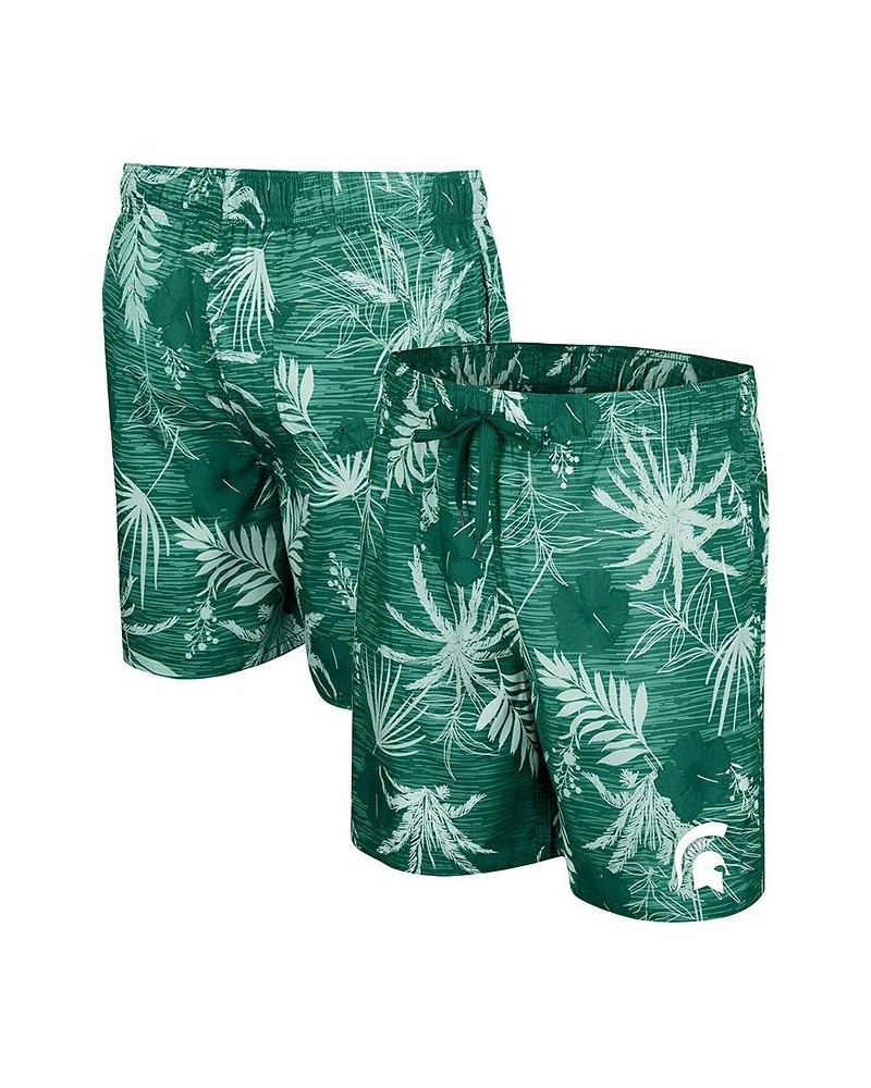 Men's Green Michigan State Spartans What Else is New Swim Shorts $30.55 Swimsuits