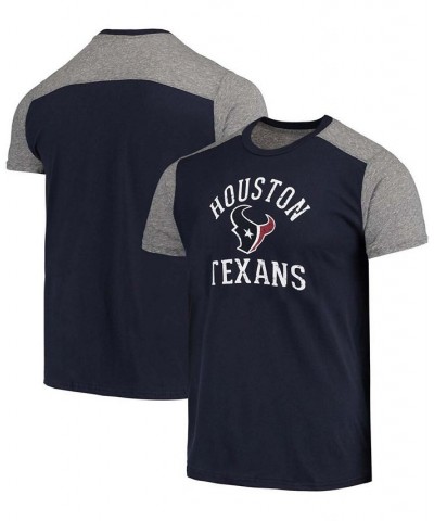 Men's Navy, Gray Houston Texans Field Goal Slub T-shirt $29.14 T-Shirts