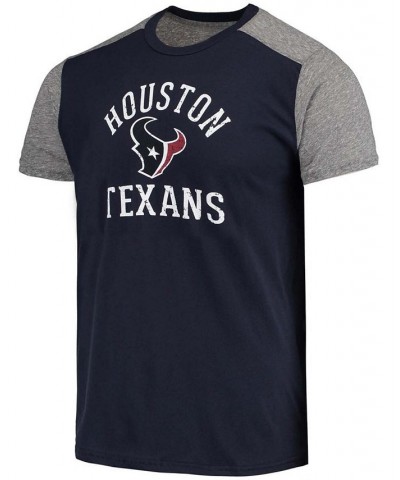 Men's Navy, Gray Houston Texans Field Goal Slub T-shirt $29.14 T-Shirts