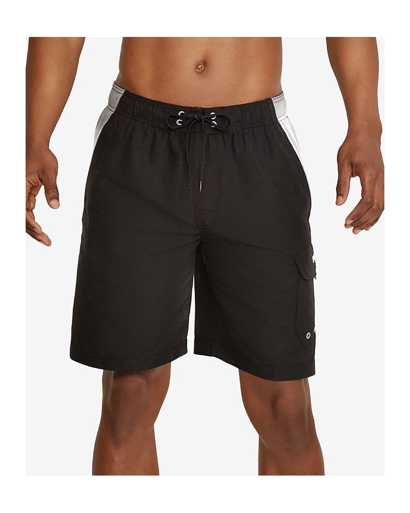 Men's Marina Sport VaporPLUS 9" Swim Trunks Asphalt $18.96 Swimsuits