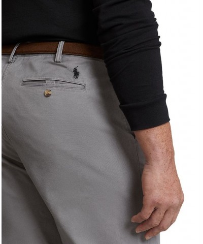 Men's Big & Tall Stretch Straight Fit Chino Gray $38.75 Pants