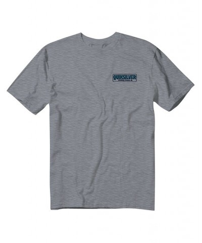 Quicksilver Men's Break Time Short Sleeves T-shirt Gray $12.76 T-Shirts