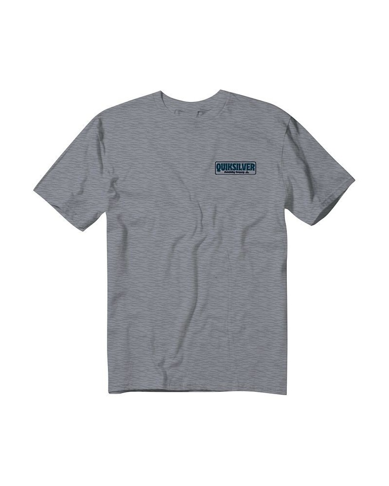 Quicksilver Men's Break Time Short Sleeves T-shirt Gray $12.76 T-Shirts