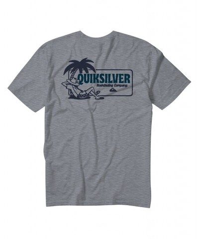 Quicksilver Men's Break Time Short Sleeves T-shirt Gray $12.76 T-Shirts