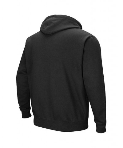 Men's Black Oklahoma State Cowboys Arch & Logo 3.0 Pullover Hoodie $32.99 Sweatshirt