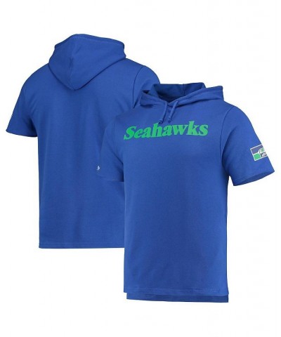 Men's Royal Seattle Seahawks Game Day Hoodie T-shirt $44.19 T-Shirts