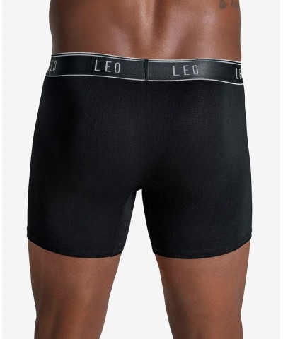 Men's Mid-Length Boxer Brief Black $20.52 Underwear