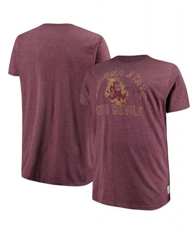Men's Maroon Arizona State Sun Devils Big and Tall Mock Twist T-shirt $22.79 T-Shirts