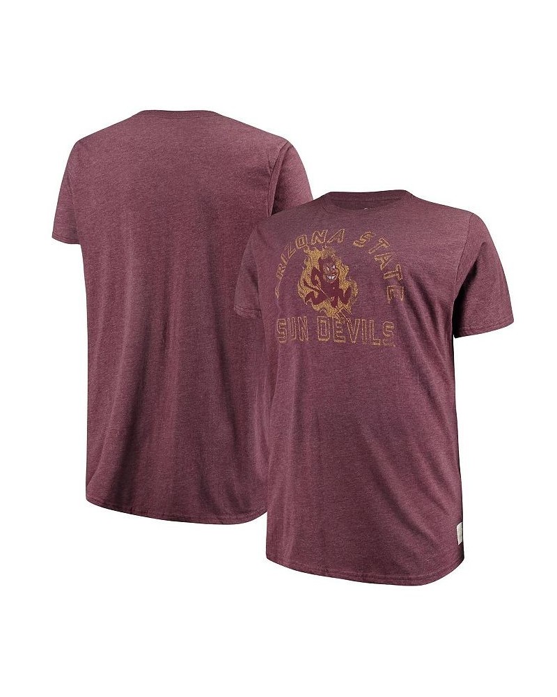 Men's Maroon Arizona State Sun Devils Big and Tall Mock Twist T-shirt $22.79 T-Shirts