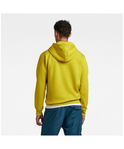 Men's 3D RAW Graphic Hooded Sweatshirt Yellow $32.82 Sweatshirt