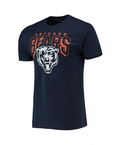 Men's Navy Chicago Bears Bold Logo T-shirt $18.00 T-Shirts