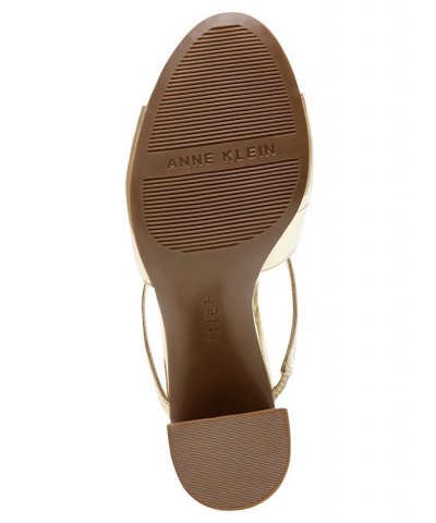 Women's Anita Dress Sandal Slide Yellow $49.50 Shoes