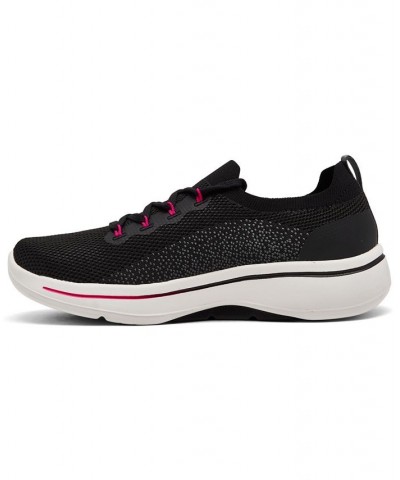 Women's GOWalk - Arch Fit Clancy Walking Sneakers Black $28.60 Shoes