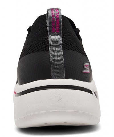 Women's GOWalk - Arch Fit Clancy Walking Sneakers Black $28.60 Shoes