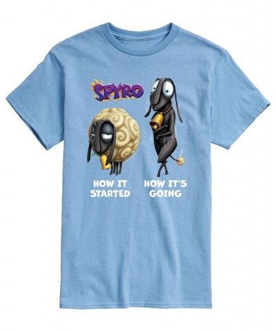 Men's Spyro How It's Going T-shirt Blue $14.70 T-Shirts