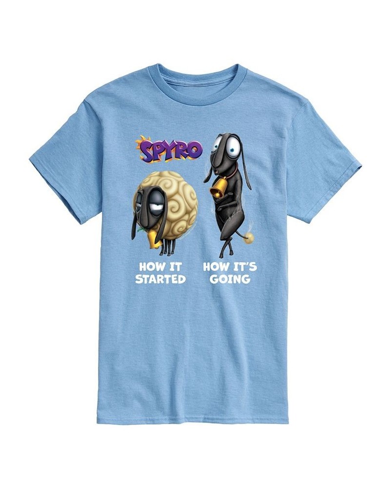 Men's Spyro How It's Going T-shirt Blue $14.70 T-Shirts