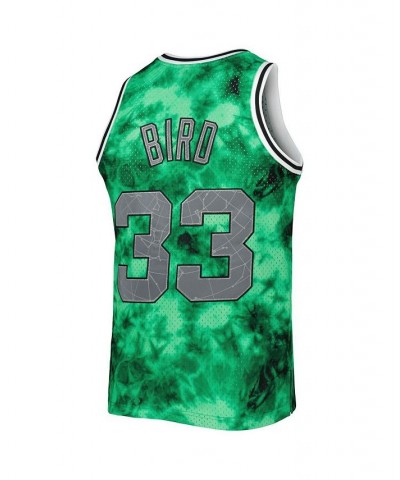 Men's Larry Bird Kelly Green Boston Celtics 1985-86 Galaxy Swingman Jersey $59.20 Jersey