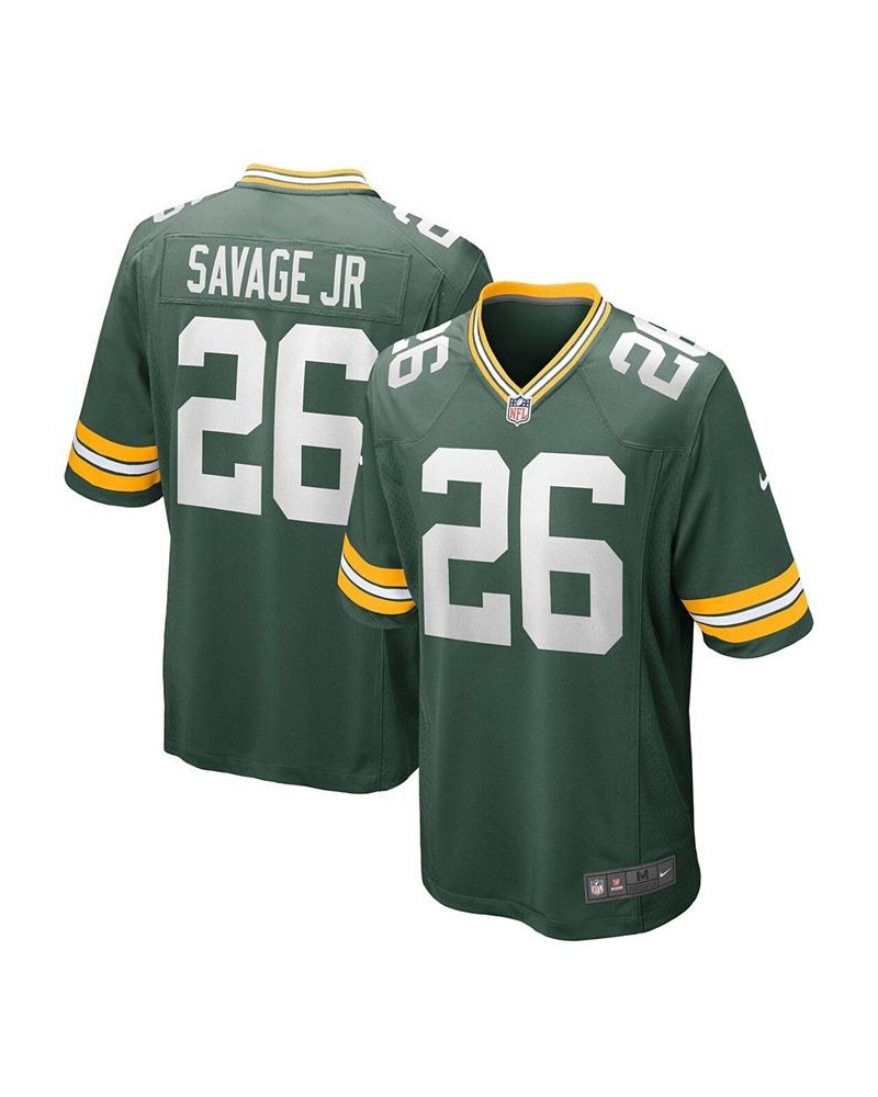 Men's Darnell Savage Jr. Green Green Bay Packers Game Team Jersey $37.45 Jersey