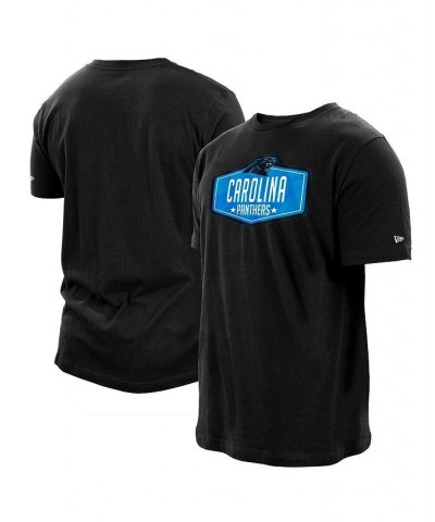 Men's Black Carolina Panthers 2021 NFL Draft Hook T-shirt $14.62 T-Shirts