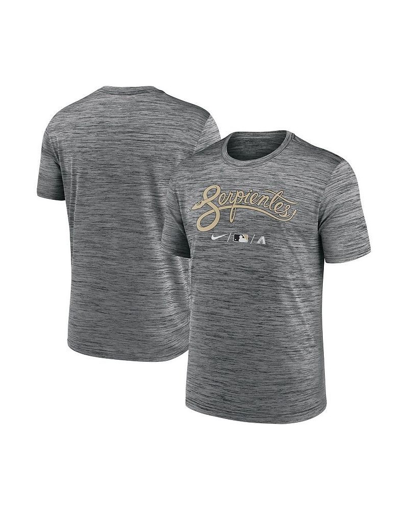 Men's Arizona Diamondbacks Authentic Collection City Connect Velocity Performance T-shirt $18.45 T-Shirts