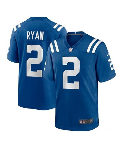 Men's Matt Ryan Royal Indianapolis Colts Game Jersey $49.00 Jersey
