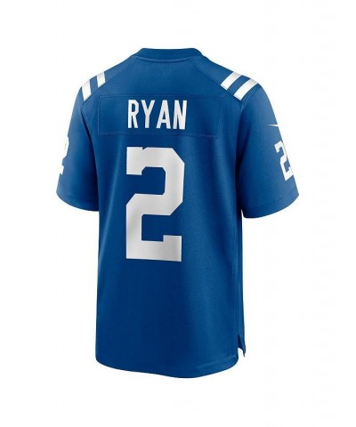 Men's Matt Ryan Royal Indianapolis Colts Game Jersey $49.00 Jersey