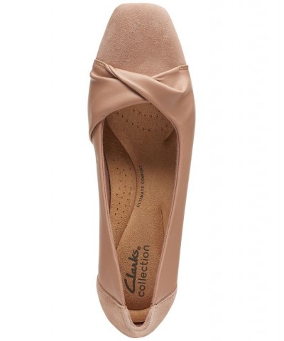 Women's Tilmont Dalia Slip-On Flats Tan/Beige $45.00 Shoes