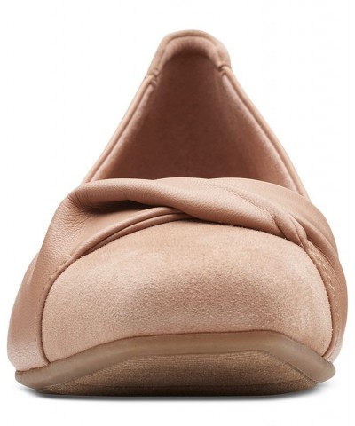 Women's Tilmont Dalia Slip-On Flats Tan/Beige $45.00 Shoes