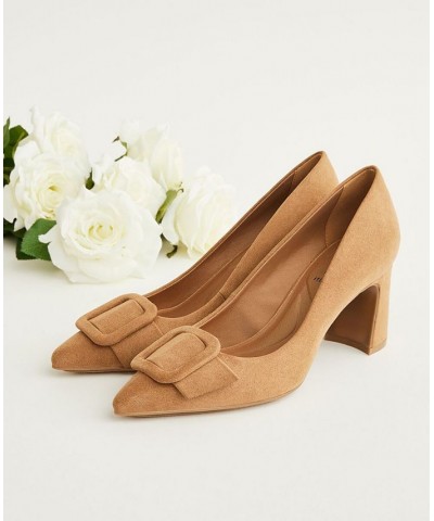 Women's Bentley Buckle Pumps PD01 $46.53 Shoes