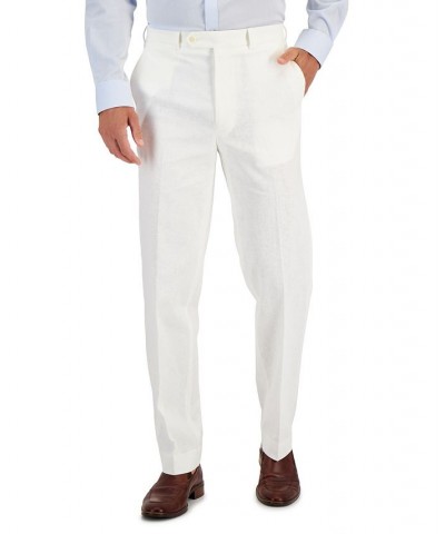 Men's Modern-Fit Cotton/Linen Blend Suit PD01 $54.99 Suits