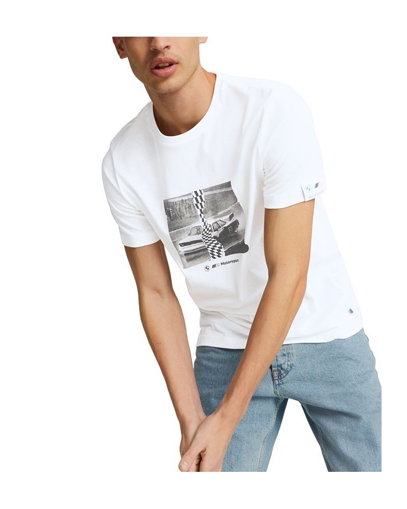 Men's BMW Graphic Short-Sleeve T-Shirt White $18.45 T-Shirts