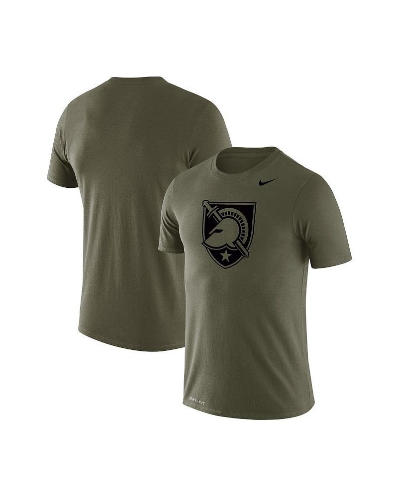 Men's Olive Army Black Knights Tonal Logo Legend Performance T-shirt $24.00 T-Shirts