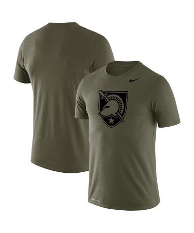 Men's Olive Army Black Knights Tonal Logo Legend Performance T-shirt $24.00 T-Shirts