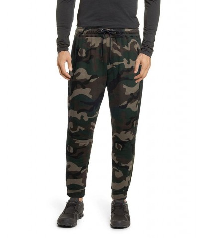 Men's Fleece Jogger Pants Green $24.94 Pants