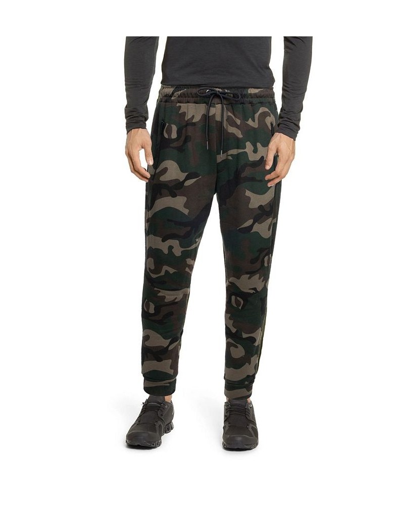 Men's Fleece Jogger Pants Green $24.94 Pants