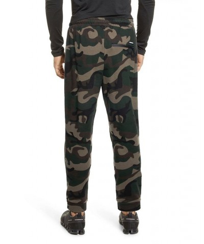 Men's Fleece Jogger Pants Green $24.94 Pants