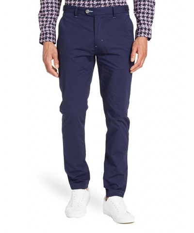 Men's Standard-Fit Snorkle Straight Leg Pants Blue $38.94 Pants