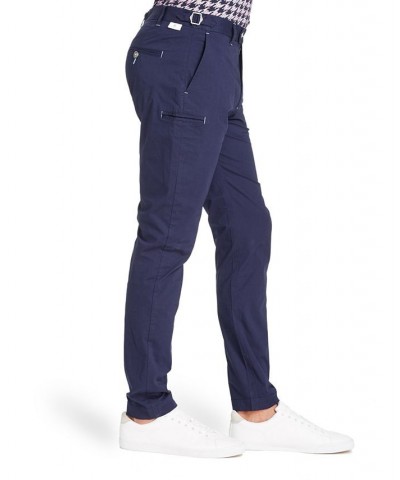 Men's Standard-Fit Snorkle Straight Leg Pants Blue $38.94 Pants