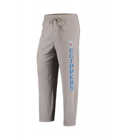 Men's Gray, Royal LA Clippers Top and Pants Sleep Set $38.49 Pajama