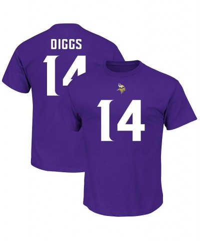 Men's Stefon Diggs Purple Minnesota Vikings Big and Tall Eligible Receiver III Name and Number T-shirt $24.95 T-Shirts