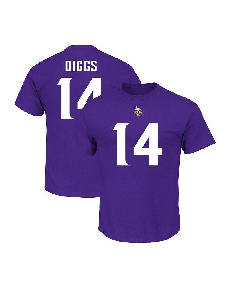 Men's Stefon Diggs Purple Minnesota Vikings Big and Tall Eligible Receiver III Name and Number T-shirt $24.95 T-Shirts