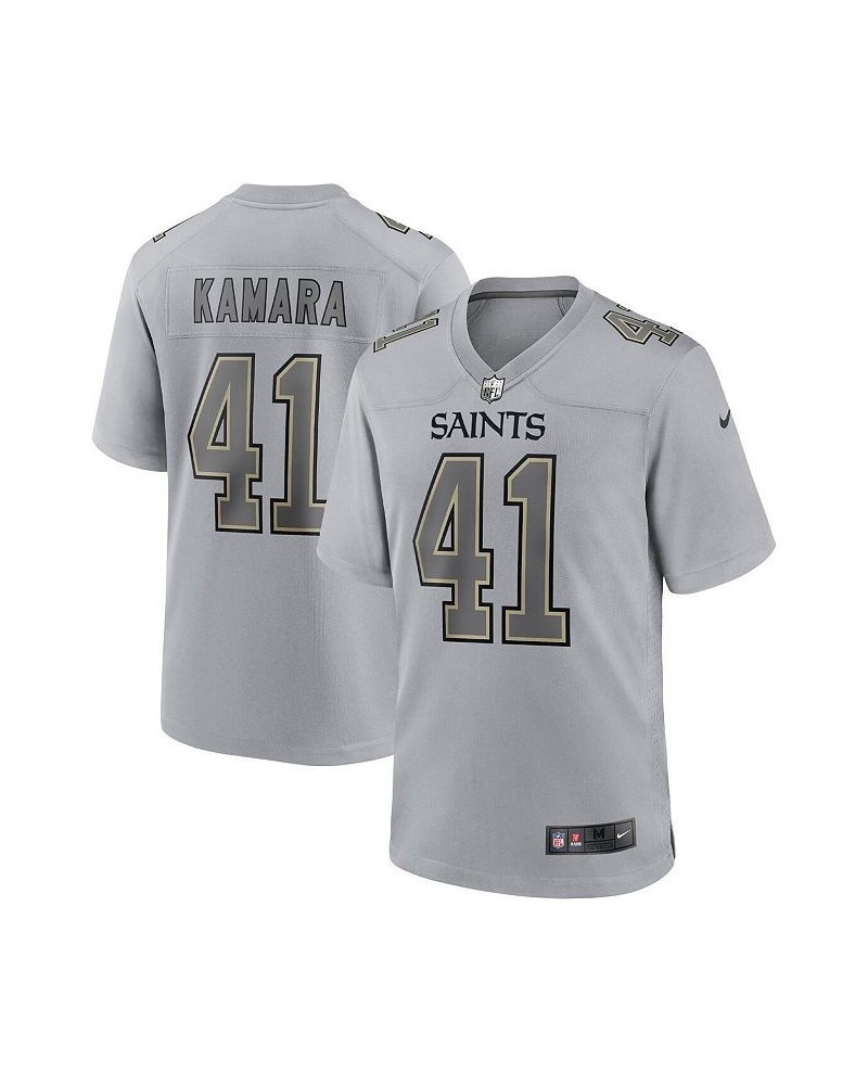 Men's Alvin Kamara Gray New Orleans Saints Atmosphere Fashion Game Jersey $46.01 Jersey