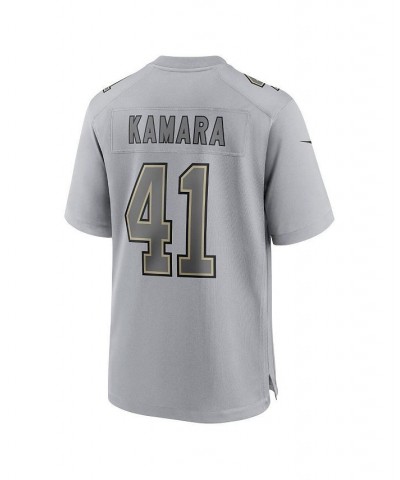 Men's Alvin Kamara Gray New Orleans Saints Atmosphere Fashion Game Jersey $46.01 Jersey