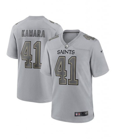 Men's Alvin Kamara Gray New Orleans Saints Atmosphere Fashion Game Jersey $46.01 Jersey