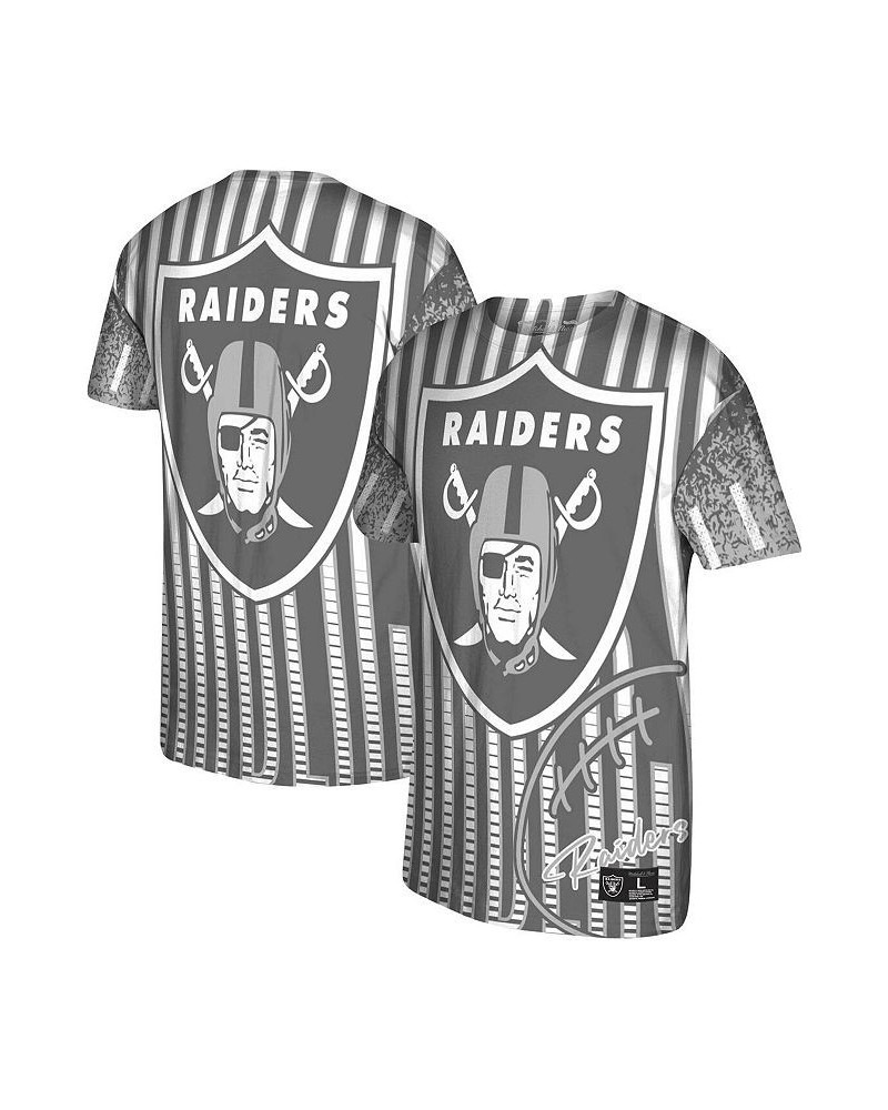 Men's Black Las Vegas Raiders Jumbotron T-shirt $23.97 T-Shirts