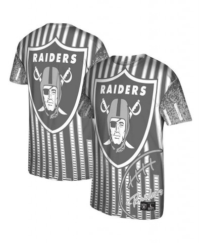 Men's Black Las Vegas Raiders Jumbotron T-shirt $23.97 T-Shirts