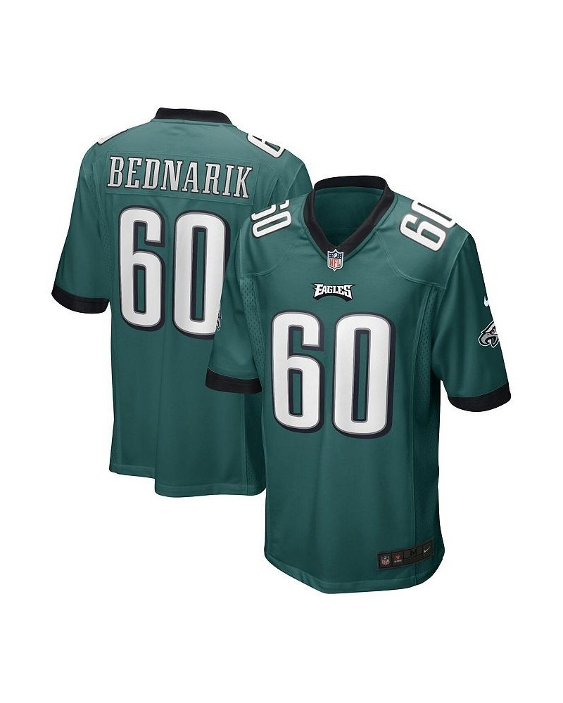 Men's Chuck Bednarik Midnight Green Philadelphia Eagles Game Retired Player Jersey $42.00 Jersey